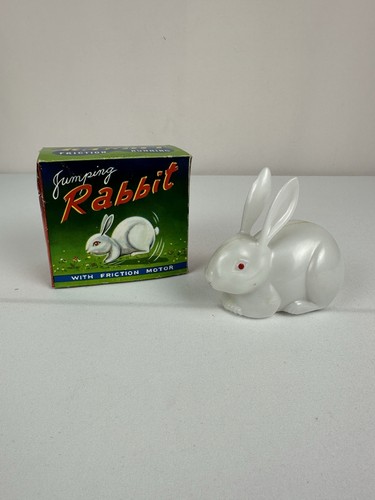 Vtg jumping easter - easter, rabbit