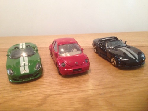 Diecast cars - 3,