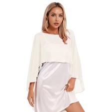 Women Bolero Shawl Chiffon
