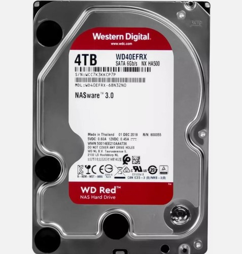 Western digital red wd40efrx - western,