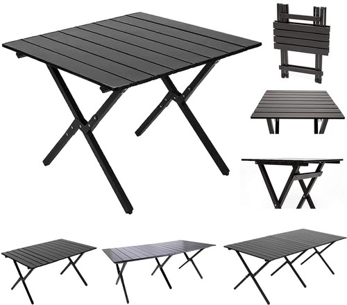 Portable folding camping table - portable,