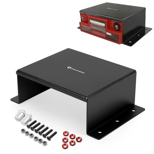 Aluminum battery hold - battery, down