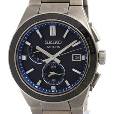 SEIKO Astron Nexter Titanium Solar Mens Watch 8B63-0BD0