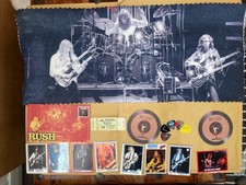 Rush - Stickers / Key Ring / vintage Badges  / patch /cards /bar Towel/stamp
