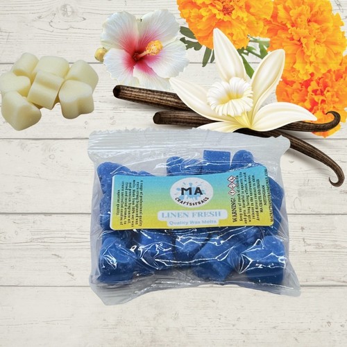 Handmade linen fresh wax melts - wax,