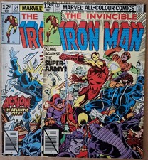 Iron Man Bronze Age Lot x2 -