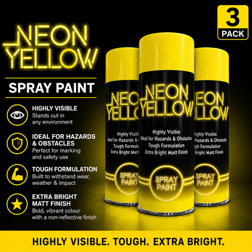 Neon yellow spray - 3,