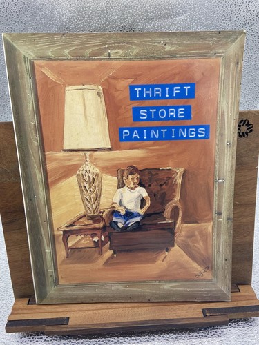 Thrift store paintings jim - store,