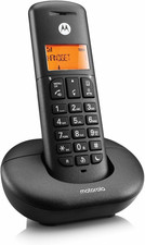 Motorola E201 Cordless Landline House Phone, Home Phone, Nuisance Call Blocking