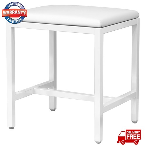 Padded dressing table stool - padded,