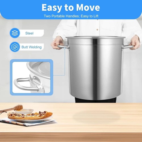 35l stainless steel stock - 35l, pot