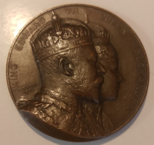 Edward vii coronation - coronation, bronze