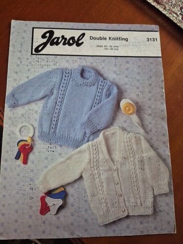 Baby cardigan double knitting - cardigan,