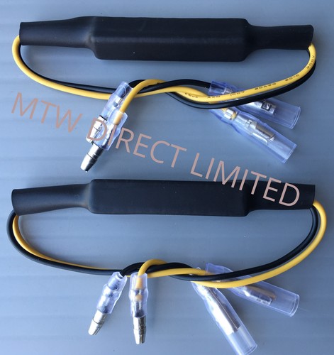 Pair inline resistors for - pair,