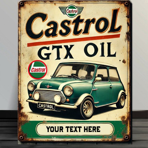 Personalised castrol oil - castrol,