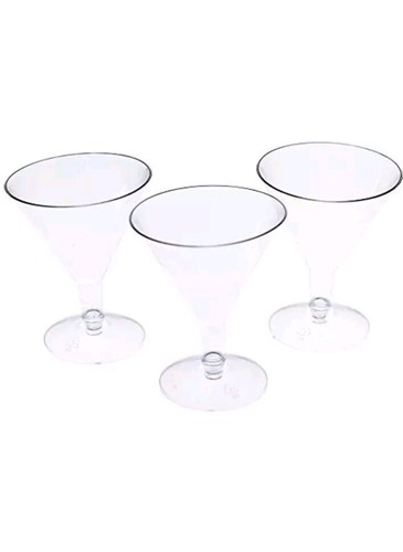 Plastic martini glasses 75 - martini,