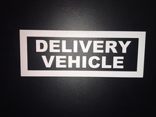 (X2) DELIVERY VEHICLE STICKERS