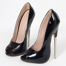EXTREME HIGH HEEL Metal peep