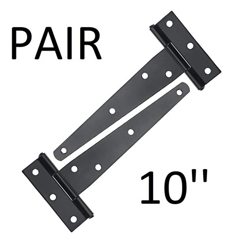 Tee hinges black steel t - tee,