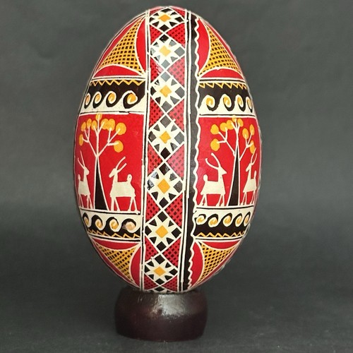 Real ukrainian pysanky goose - ukrainian, pysanky.