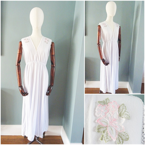 Vintage 1980s nightgown baby - vintage,
