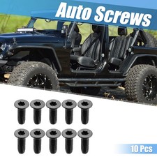 10 pcs Torx Screws for Jeep Wrangler CJ7 YJ TJ 76-06 Tailgates Screw Door Bolt
