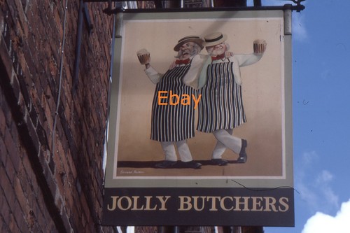 35mm slide pub sign - 35mm, sign,