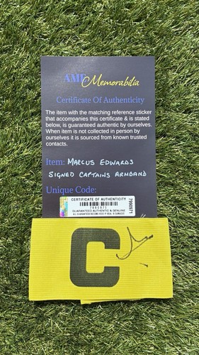 Marcus edwards signed - marcus,