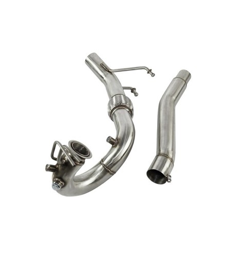 Stainless steel exhaust - steel,