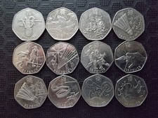 2012 London Olympics 50p Pence
