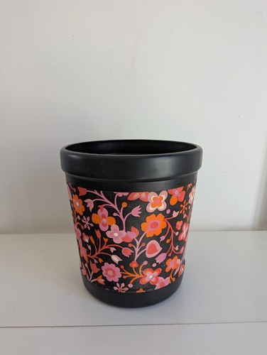 Vintage plysu floral waste - vintage,