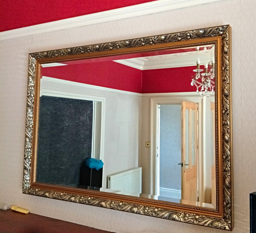 Ornate antique gold framed - ornate,