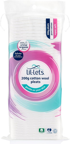 Cotton wool pleats 200g - wool, pleats,