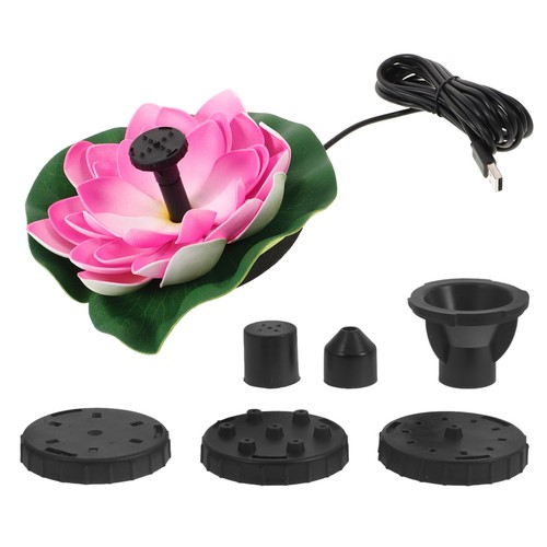 Landscape lotus fountain pond - ,