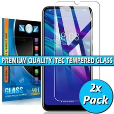 For Huawei Y6 Y7 Y8 Y9 P Smart Plus Pro Tempered Glass Screen Protector Cover