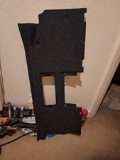 2006 Saab 9-3 CABRIOLET boot liner molding trim carpet between trunk / rear seat