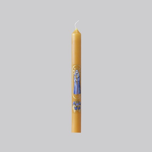 Natural beeswax candlemas - beeswax,