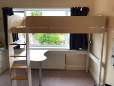 Stompa The Uno Highsleeper Bed, white, excellent condition, instructions