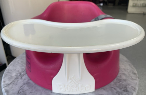 Bumbo pink baby seat - pink,