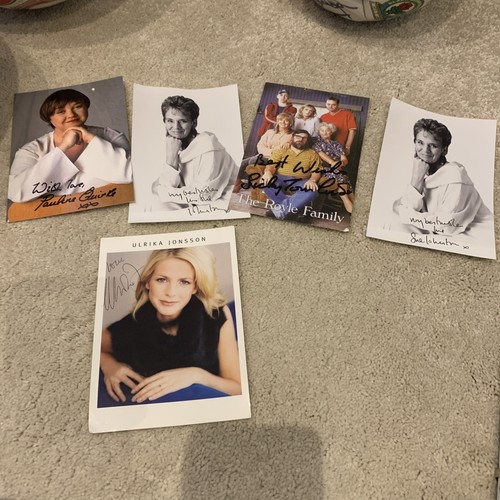Celebrity signed photos - signed,