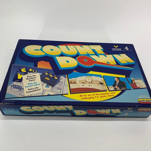 Vintage countdown board - countdown, game