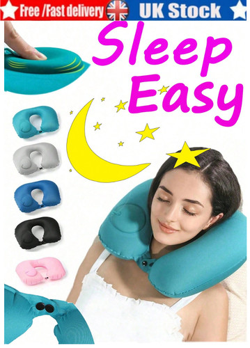 Shaped travel pillow - shaped, neck