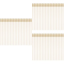 60 Pcs  Wooden Flag Poles