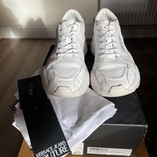 RRP £205 - Versace Jeans Linea Fondo Extreme White Women's EU 40 - UK 6.5.Boxed.