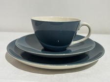 Poole Pottery Blue Moon Trio