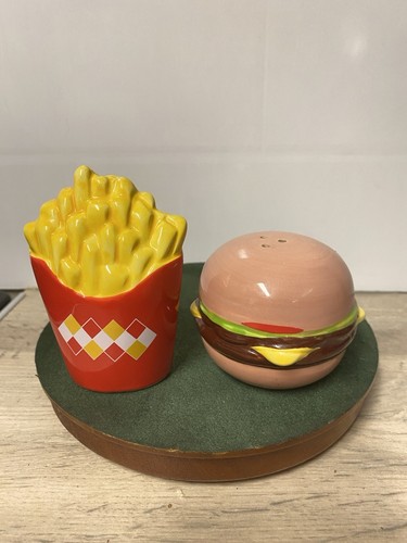 Retro burger frites salt - frites, &