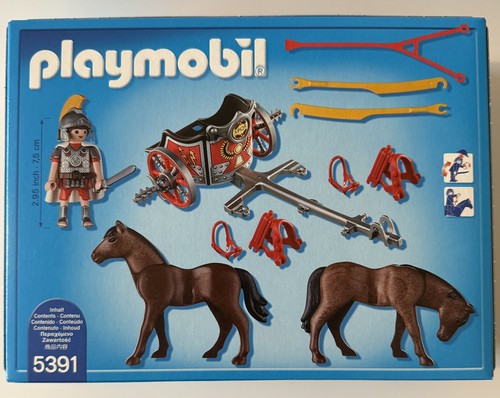 Playmobil roman chariot with - roman, 2