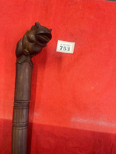 Vintage hardwood hand - hardwood, crafted