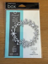 Memory Box Frostyville Wreath