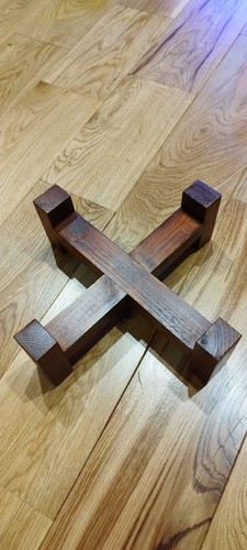 Wooden pot plant - wooden,